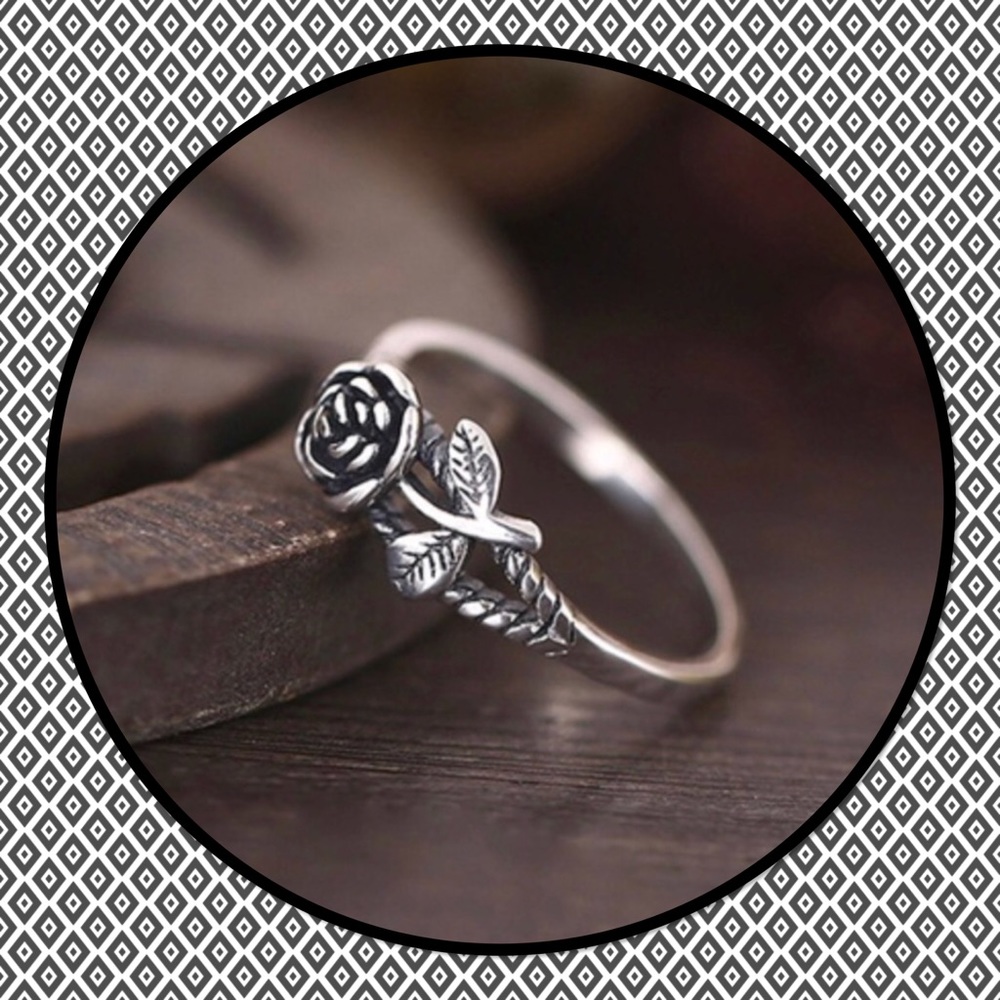 🌹New🌹Vintage 3D Rose Ring🌹